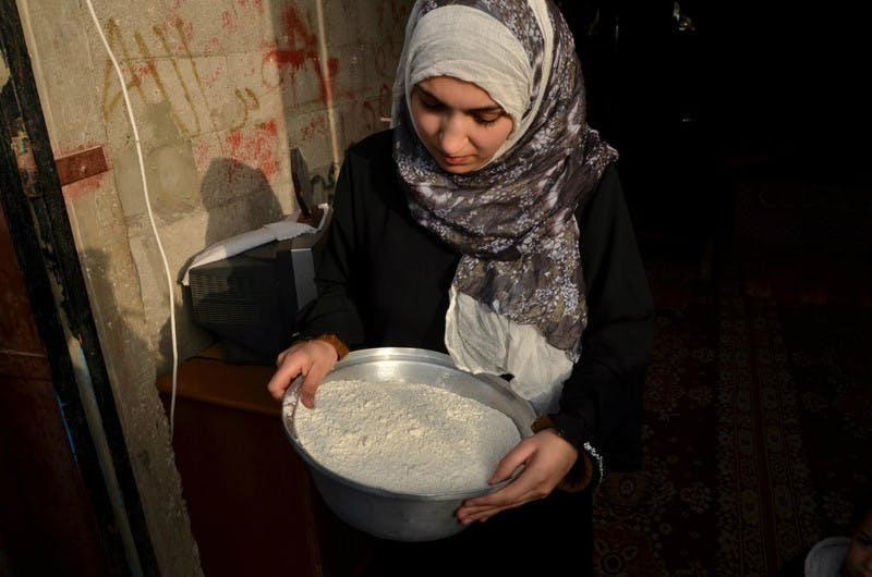 Food aid in Gaza