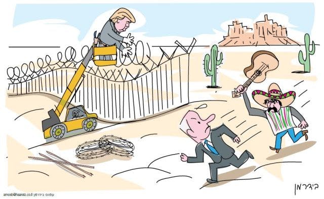 Netanyahu sucks up to Trump