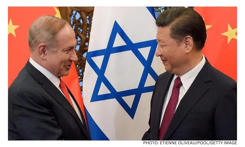 Netanyahu is playing a dangerous game with US over China visit