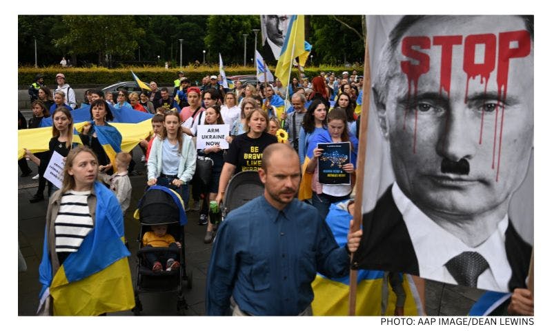 The Ukraine War is being used as a pretext for antisemitic attacks in Germany