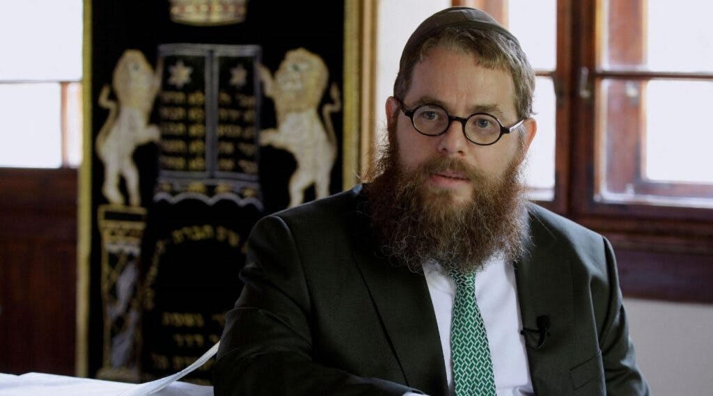 Rabbi Slomo Koves (Peter KohalmI/AFP via Getty Images)