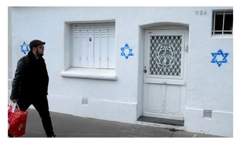Hunt for man who stabbed Jewish woman in Lyon, Swedish Jews anxious