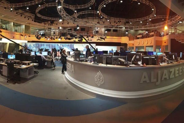 Al Jazeera TV studio