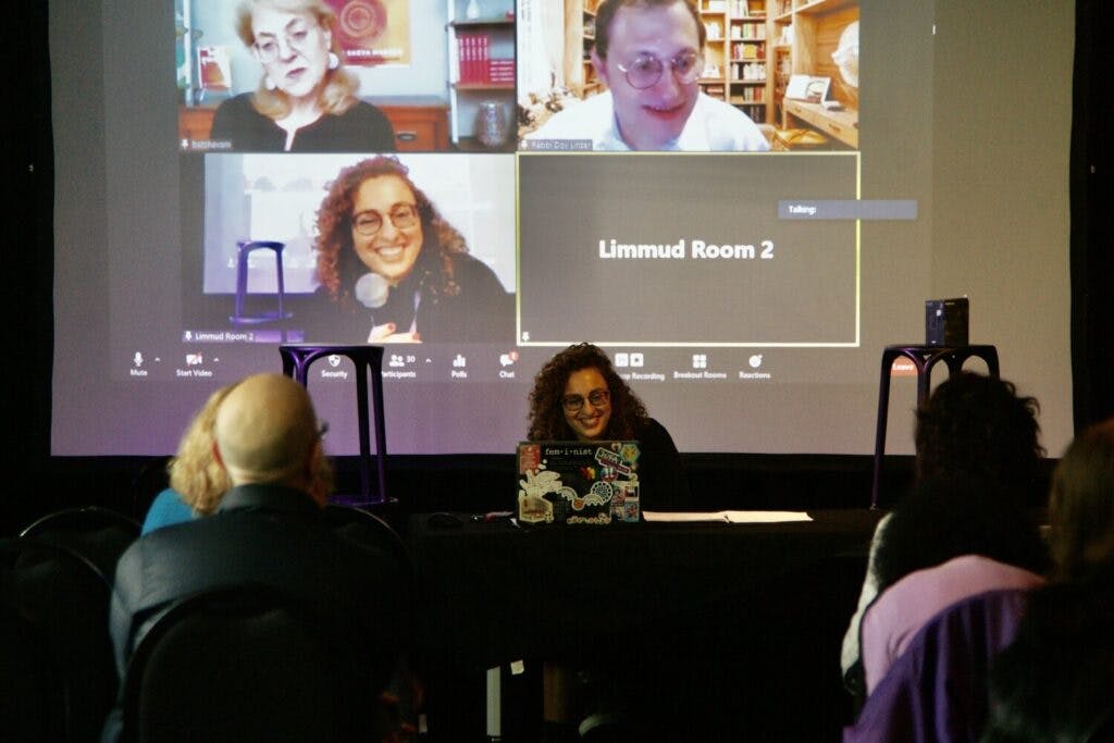 Participants in Limmud Oz Sydney in 2021.