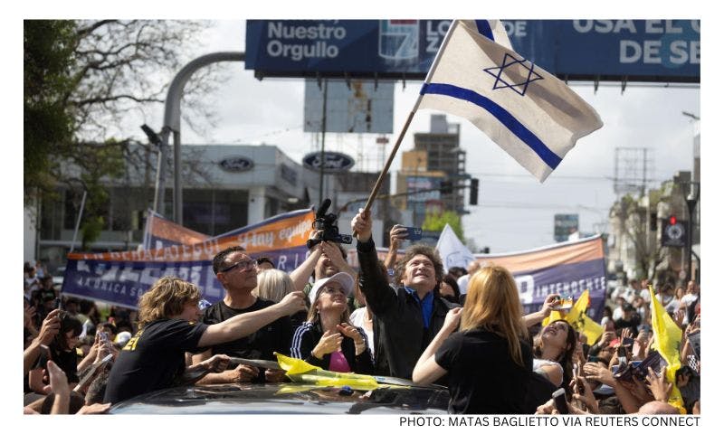Argentina’s new president embraces Judaism. But will he be ‘Good for the Jews’?