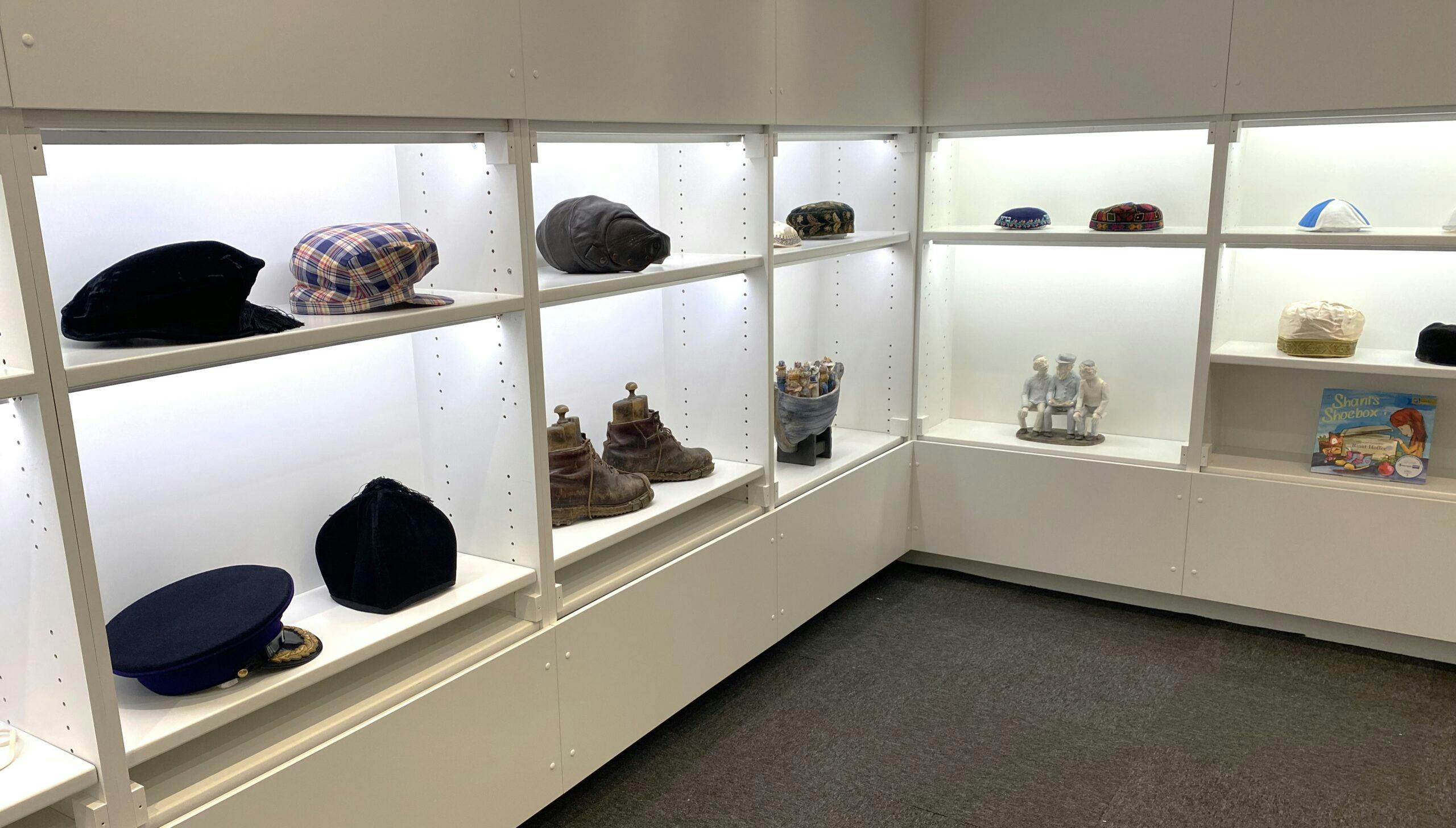 The children's space’s inaugural exhibition, <em>Head to Toe</em>, is a deep-dive into the museum’s collection of garments, headwear, socks and shoes. (Image: Ruby Kraner-Tucci/The Jewish Independent)