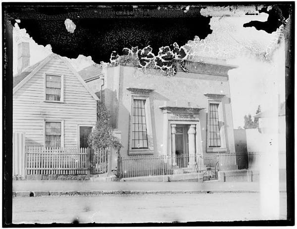 Hobart Synagogue in its early years (Digital Archives)