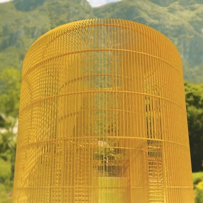 Gilded Cage, by Ai Weiwei
