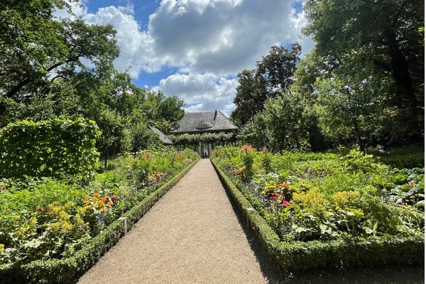 The garden of Max Liebermann's villa