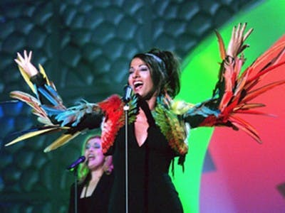 Dana International at the 1998 Eurovision Song Contest