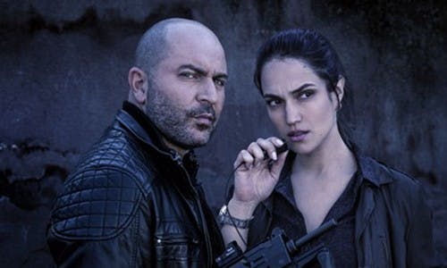 Fauda stars Lior Ashkenazi and Neta Garty